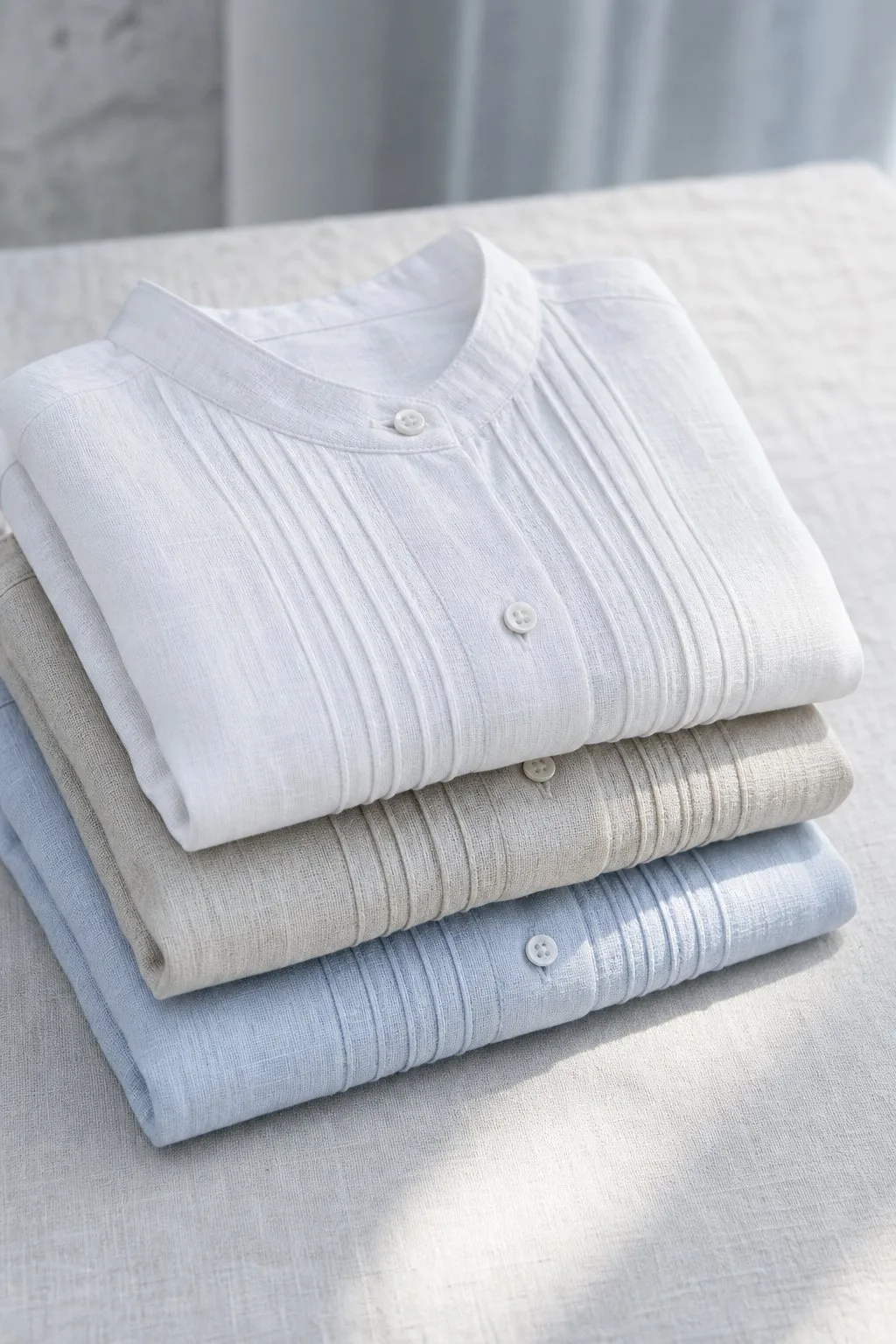 Camisas de lino para hombre