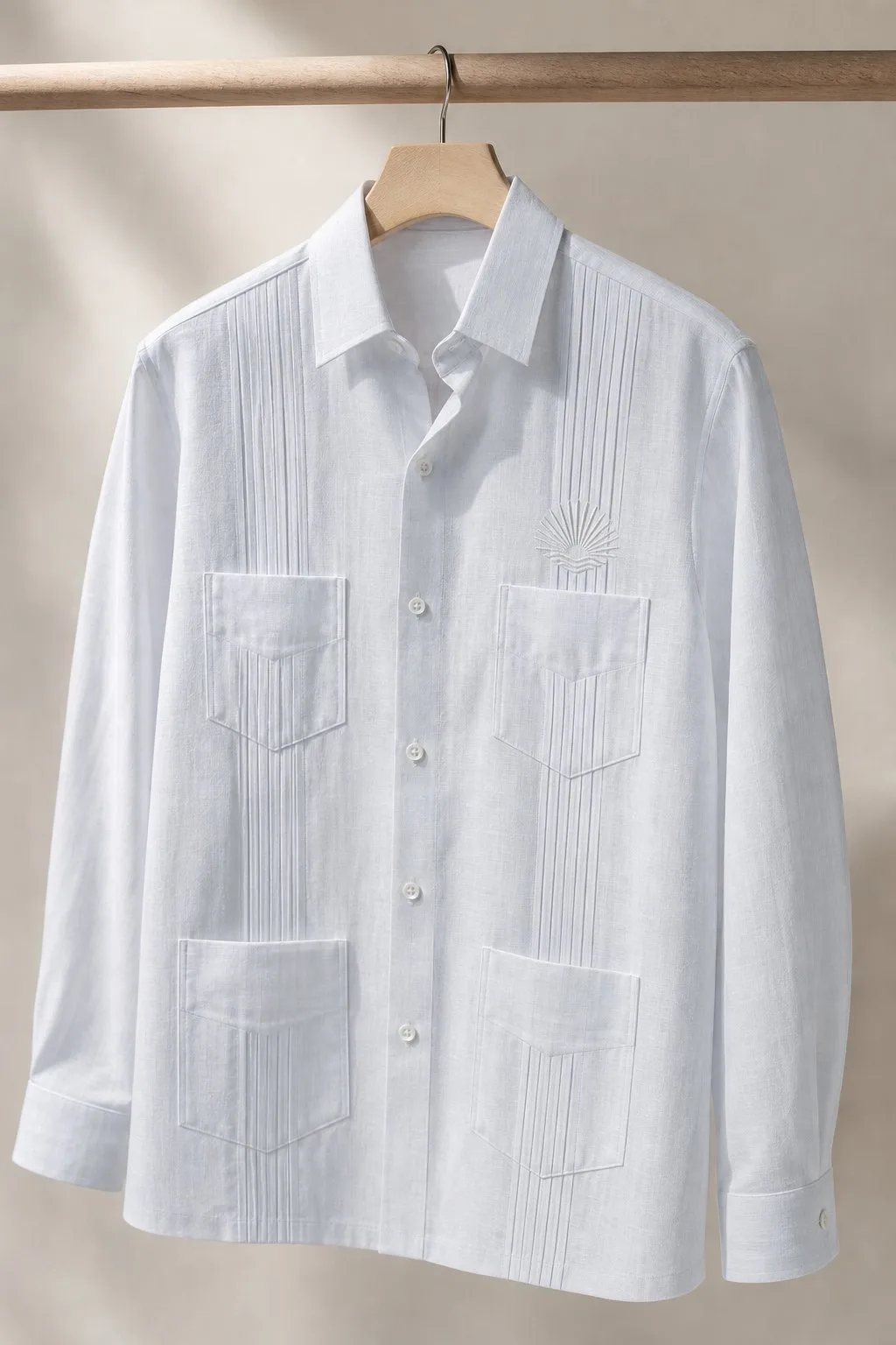 Guayabera Manga Larga para Hotel