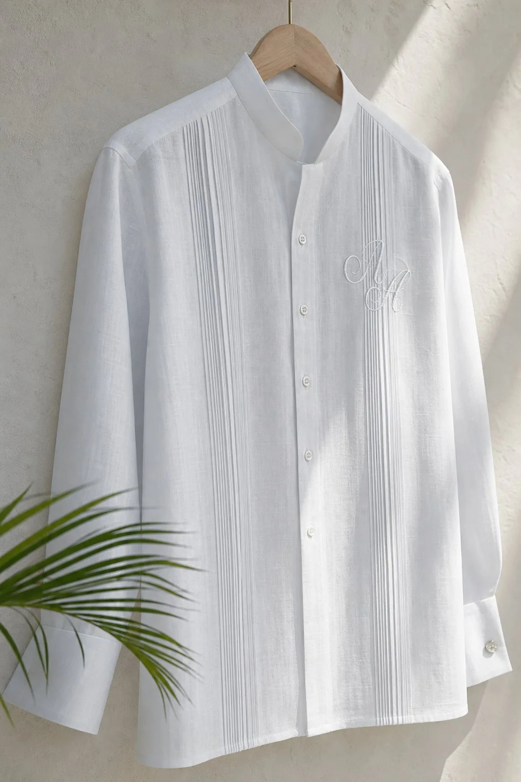 Guayabera Novio Bordado Fino