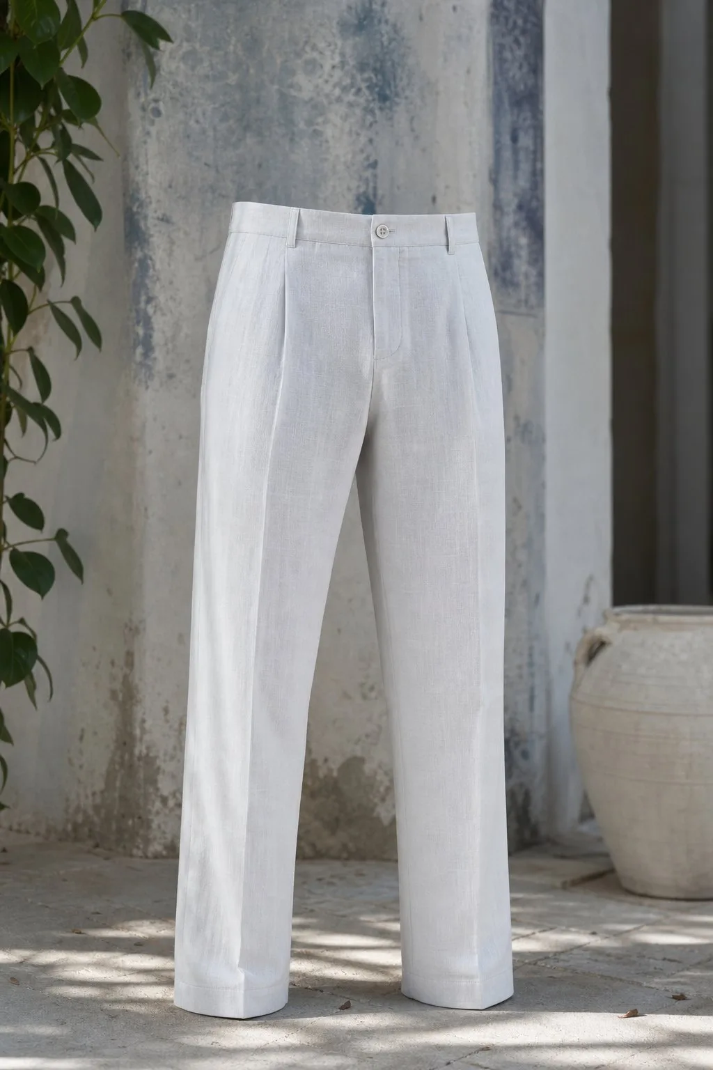 Pantalón de Lino Clásico