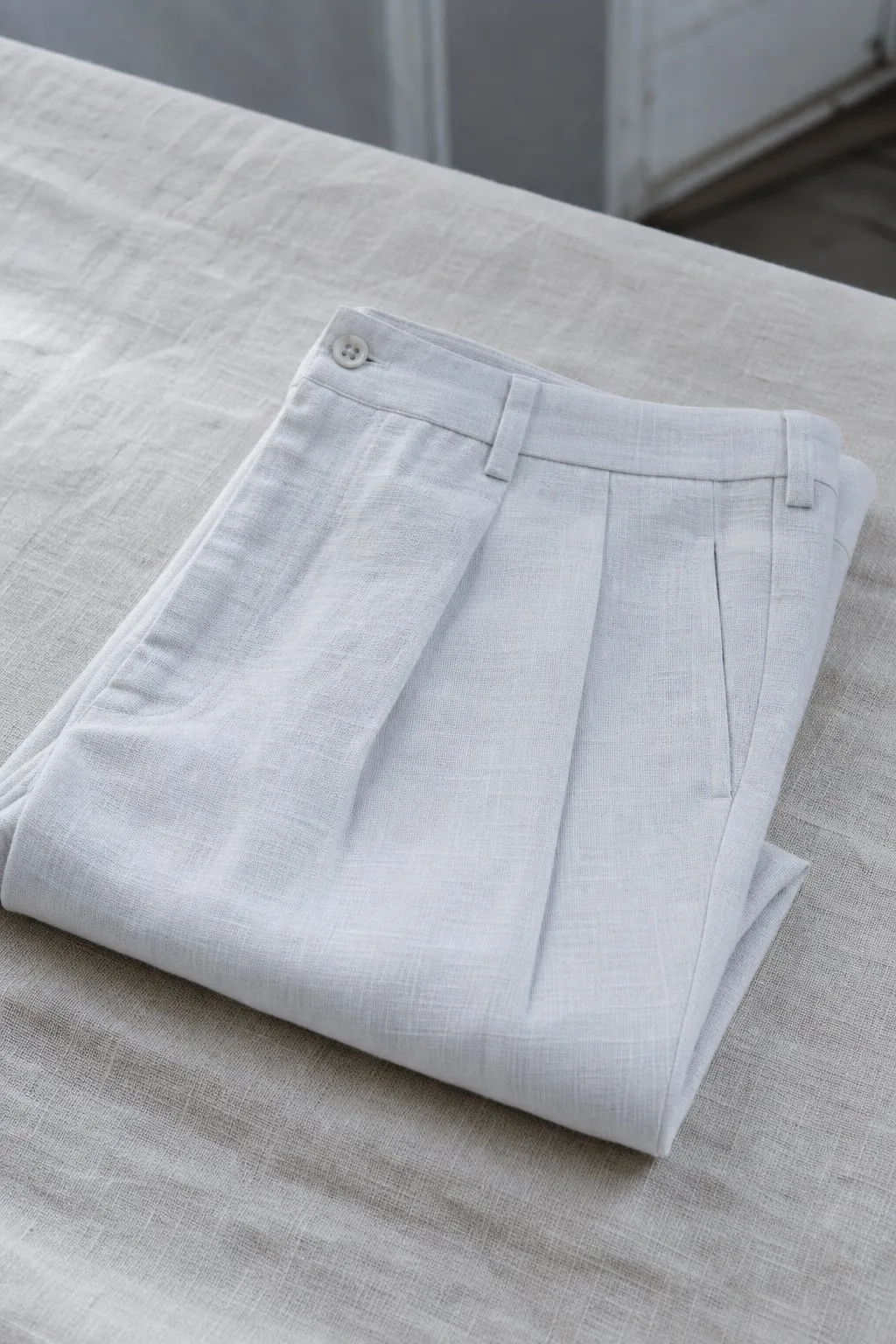 Pantalones de lino para hombre