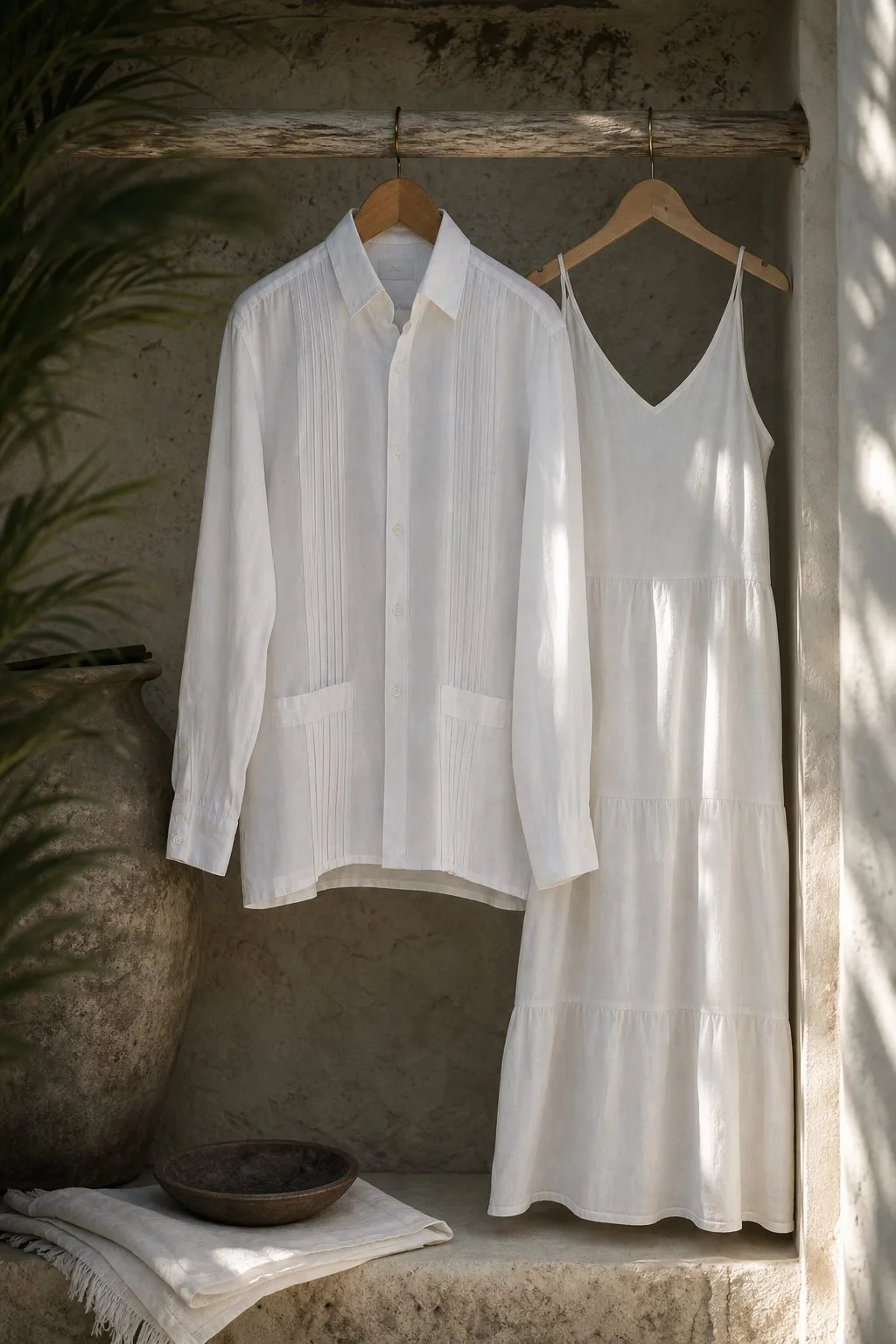 Ropa de lino para playa