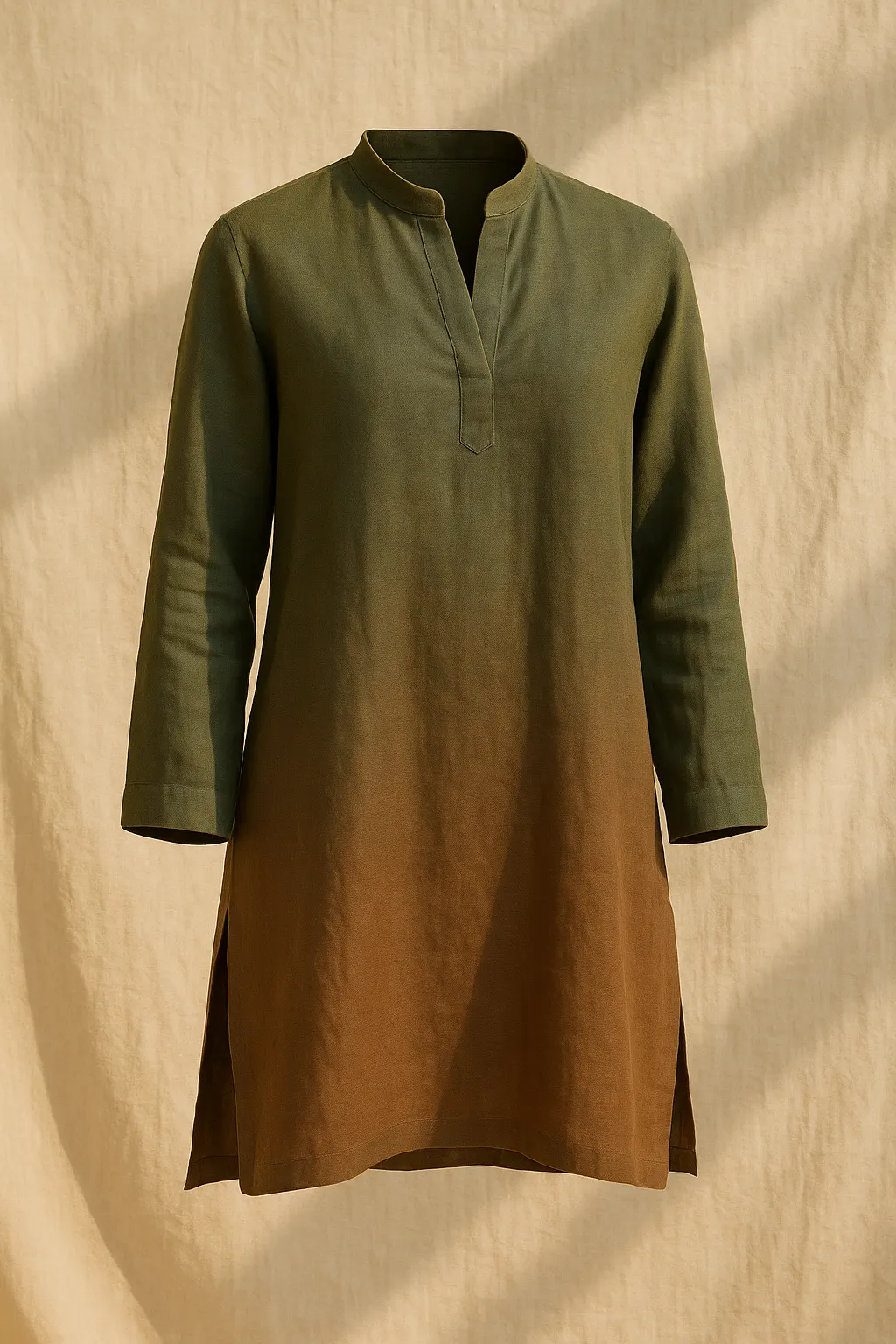 Túnica Resort Manga Larga