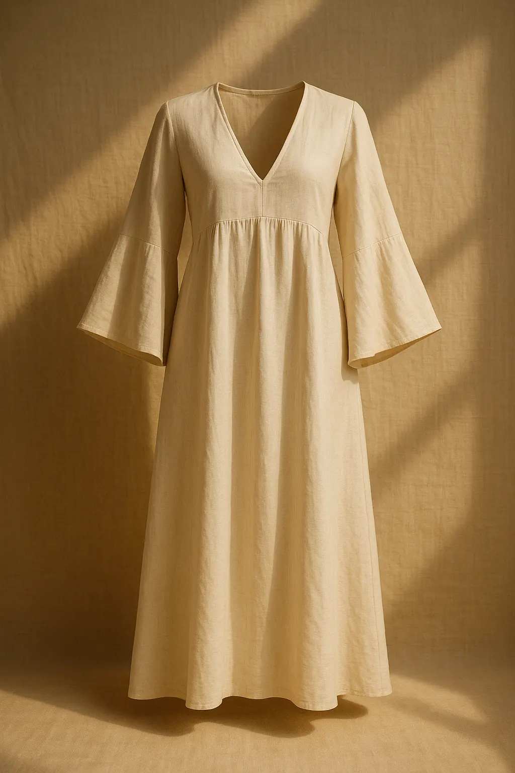 Vestido de Lino Largo Resort